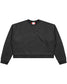 Jordan "Cropped Fleece Crew-Neck" Mens - Black / Black