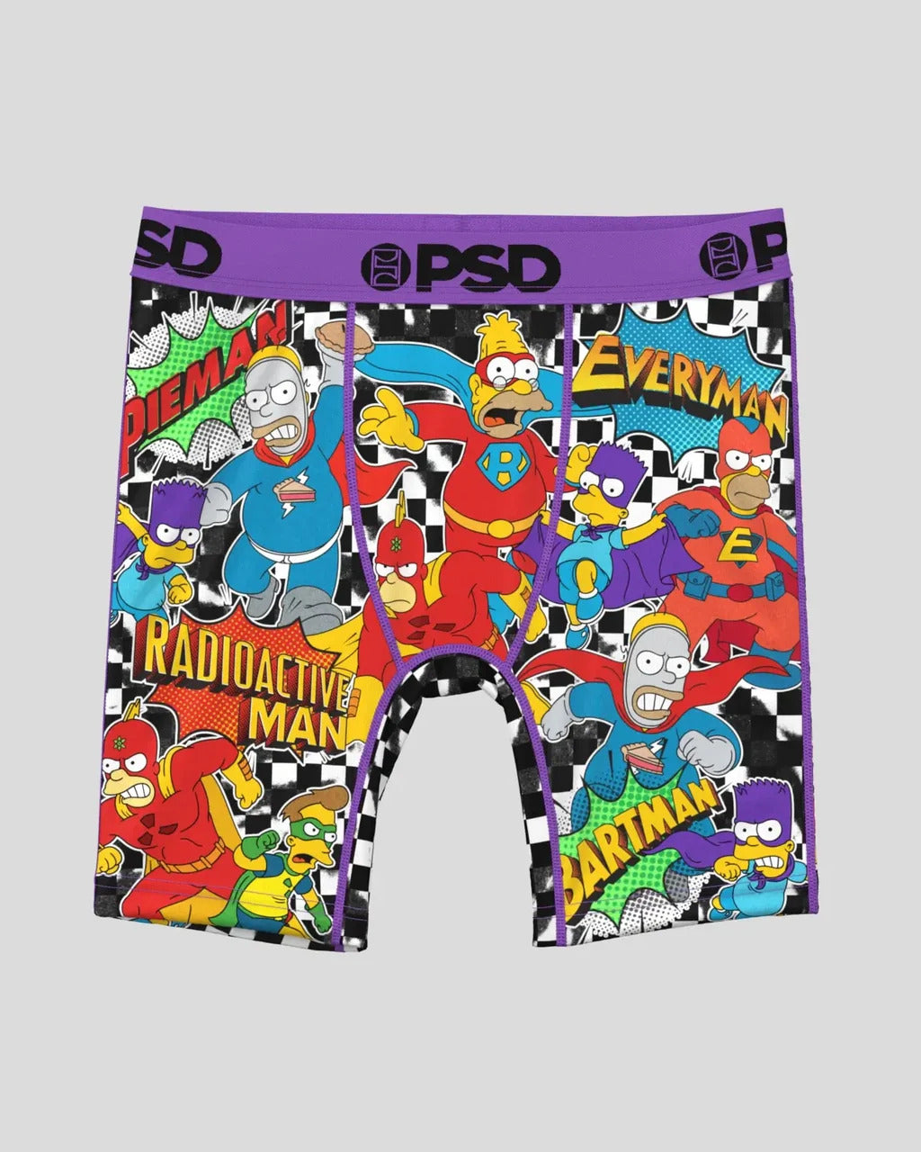 PSD Kids "The Simpsons Bartman Squad Youth Boxer" - Multi