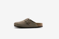 Birkenstock "Boston BS (Regular)" M - Taupe Suede