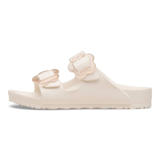 Birkenstock "Arizona Flower EVA" Kids - Eggshell