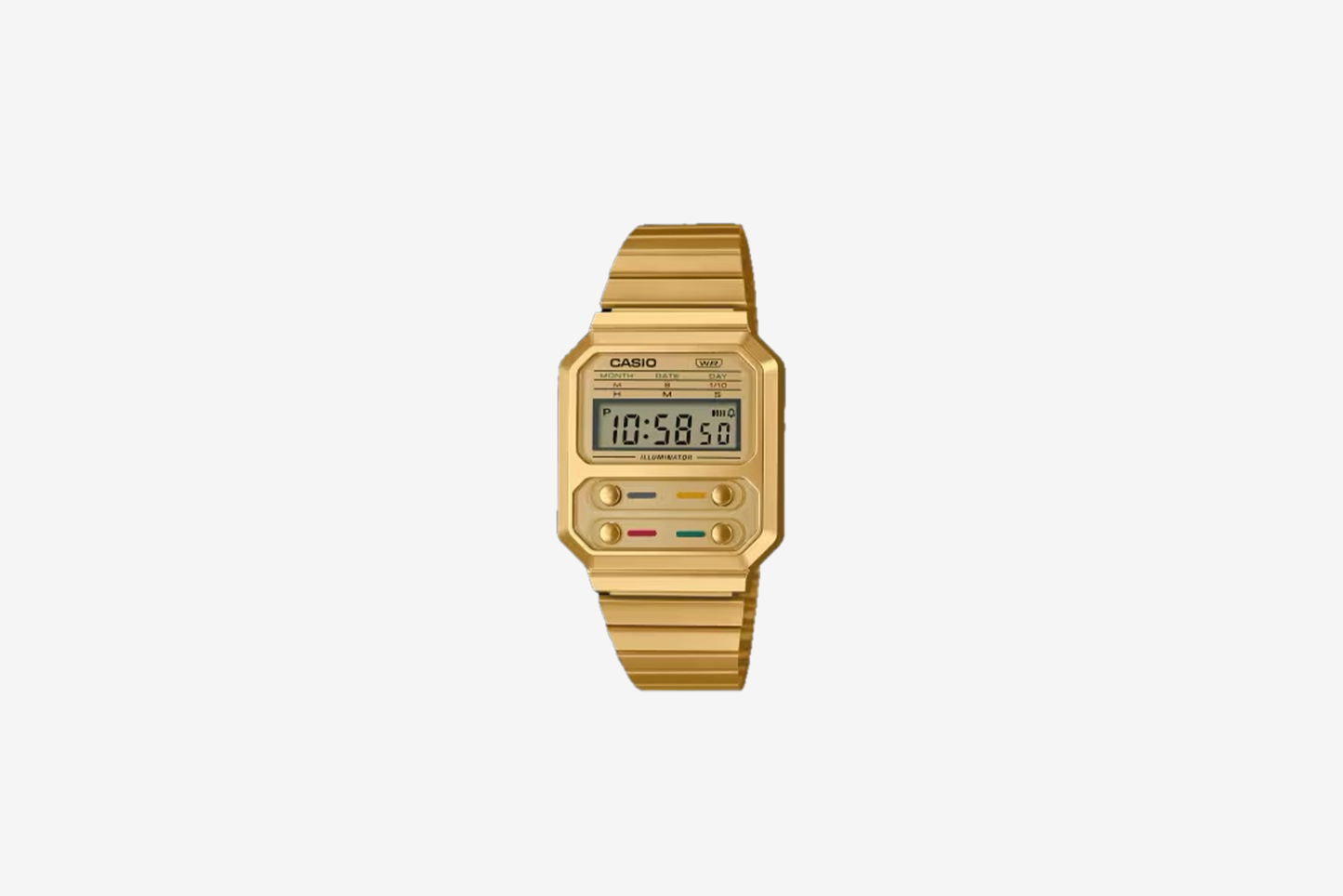 Casio "A100WEG-9AVT" Watch -Gold