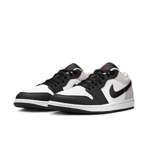 Air Jordan "1 Low SE" Mens - Black / Team Red / White