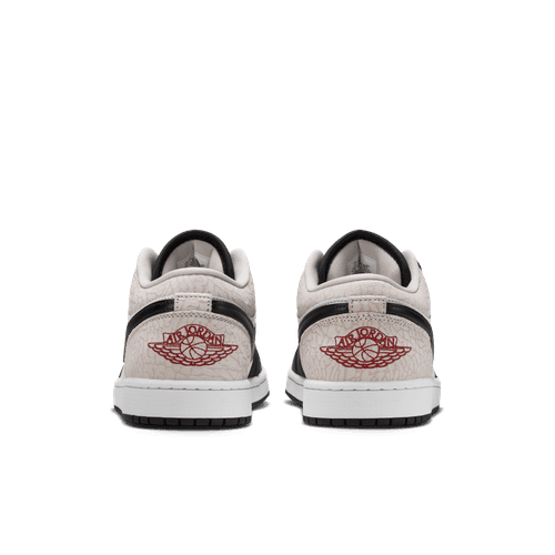 Air Jordan "1 Low SE" Mens - Black / Team Red / White