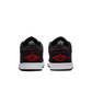 Air Jordan "1 Low" Mens - Black / University Red / White