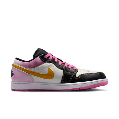Air Jordan "1 Low SE" Mens - Black / University Gold / Sail