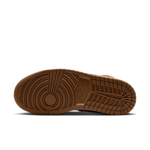 Air Jordan "1 Mid" Womens - Lt British Tan / Chalk