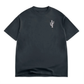 Manor "Manor Classic Embroidered Tee" Kids - Vintage Black / Black