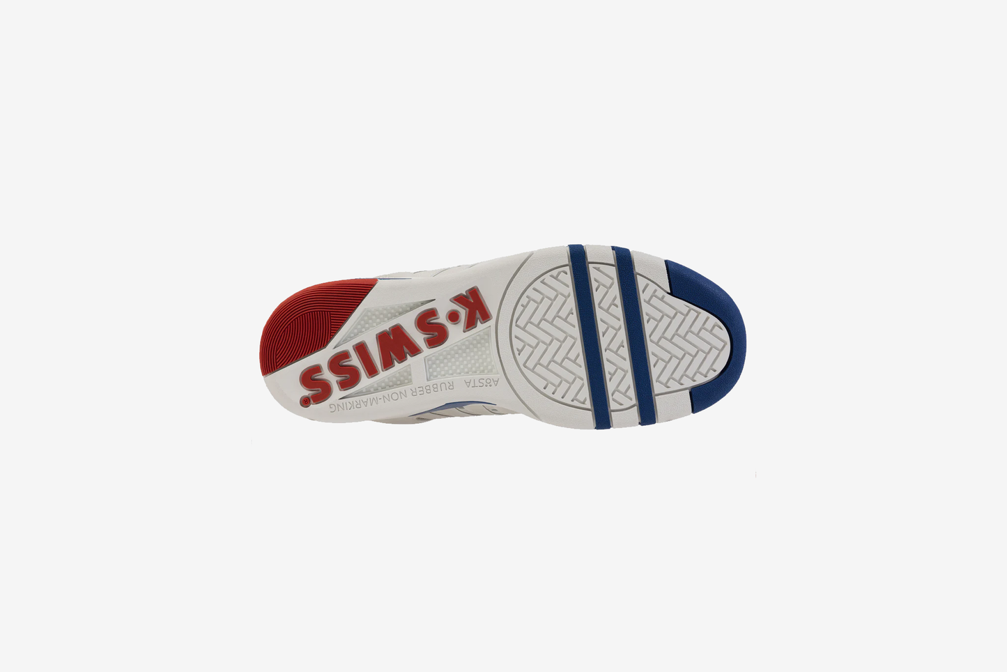 K-Swiss "SI-18" Mens - Wimbledon White / Federal Blue / Mars Red