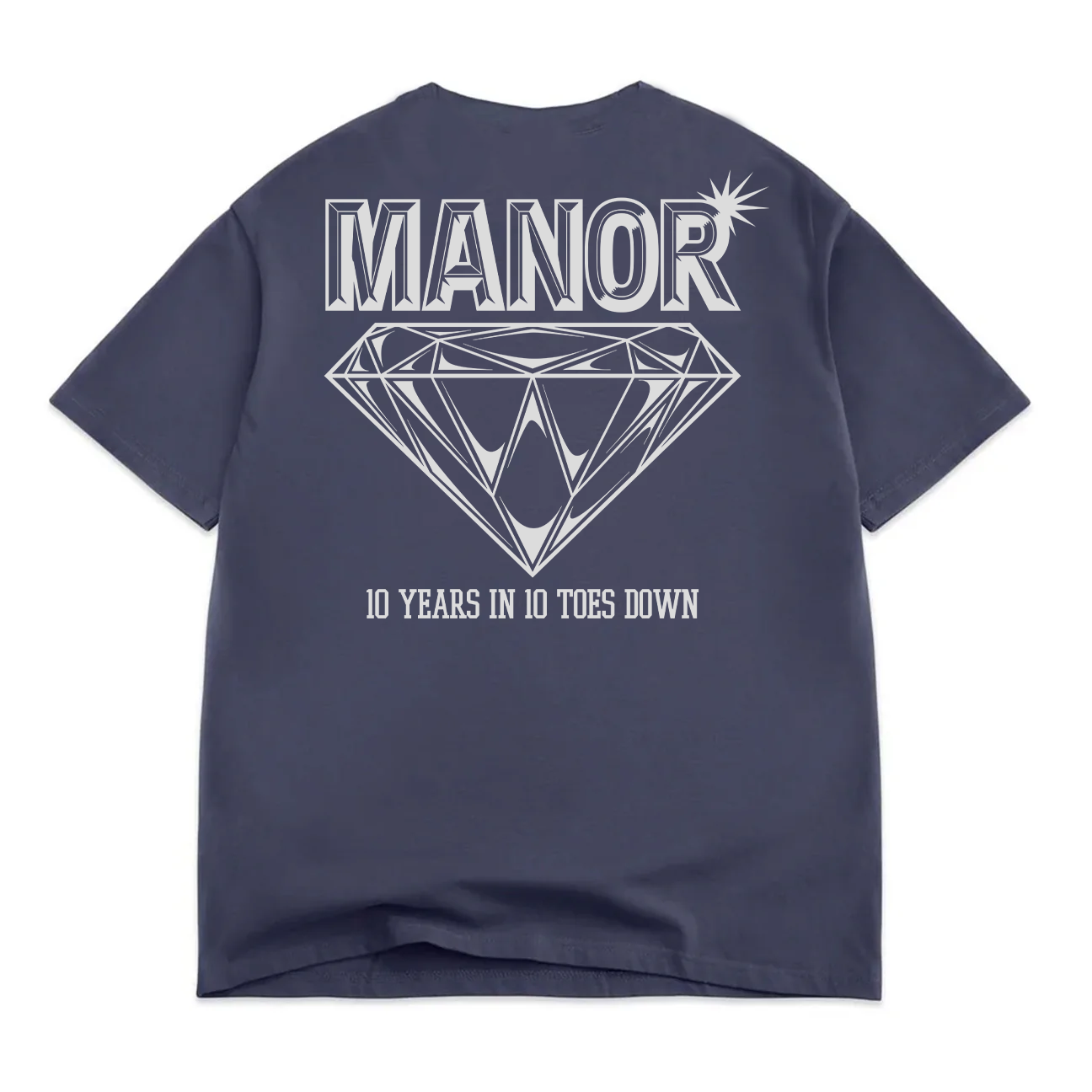 Manor "10 Years In Hangtime T-Shirt" Kids - Vintage Blue