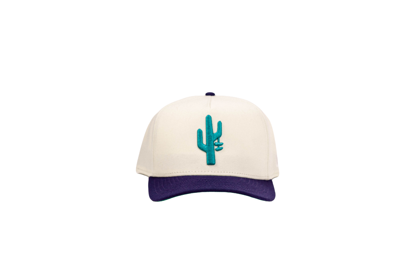 Manor x New Era "Hang Time" 9FIFTY A-Frame Snapback - White / Purple / Teal