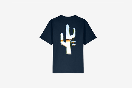 Manor Kids "Chrome Hang Time Kids" T-Shirt - Navy / Chrome
