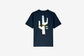 Manor Kids "Chrome Hang Time Kids" T-Shirt - Navy / Chrome