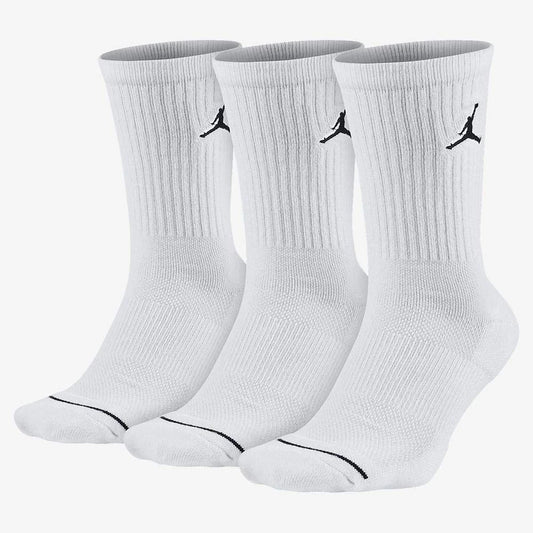 Jordan  "Everyday Max Crew Socks" 3 Pack M - White / Black