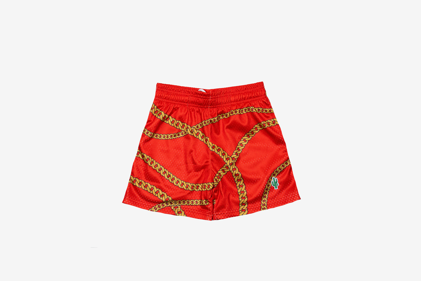 Manor "Chains Mesh Short" Kids - Red / Gold