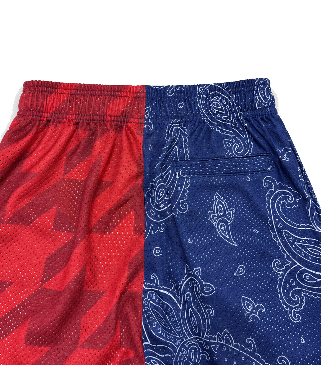 Manor "Dirtbags Short " Kids - Houndstooth / Paisley Split