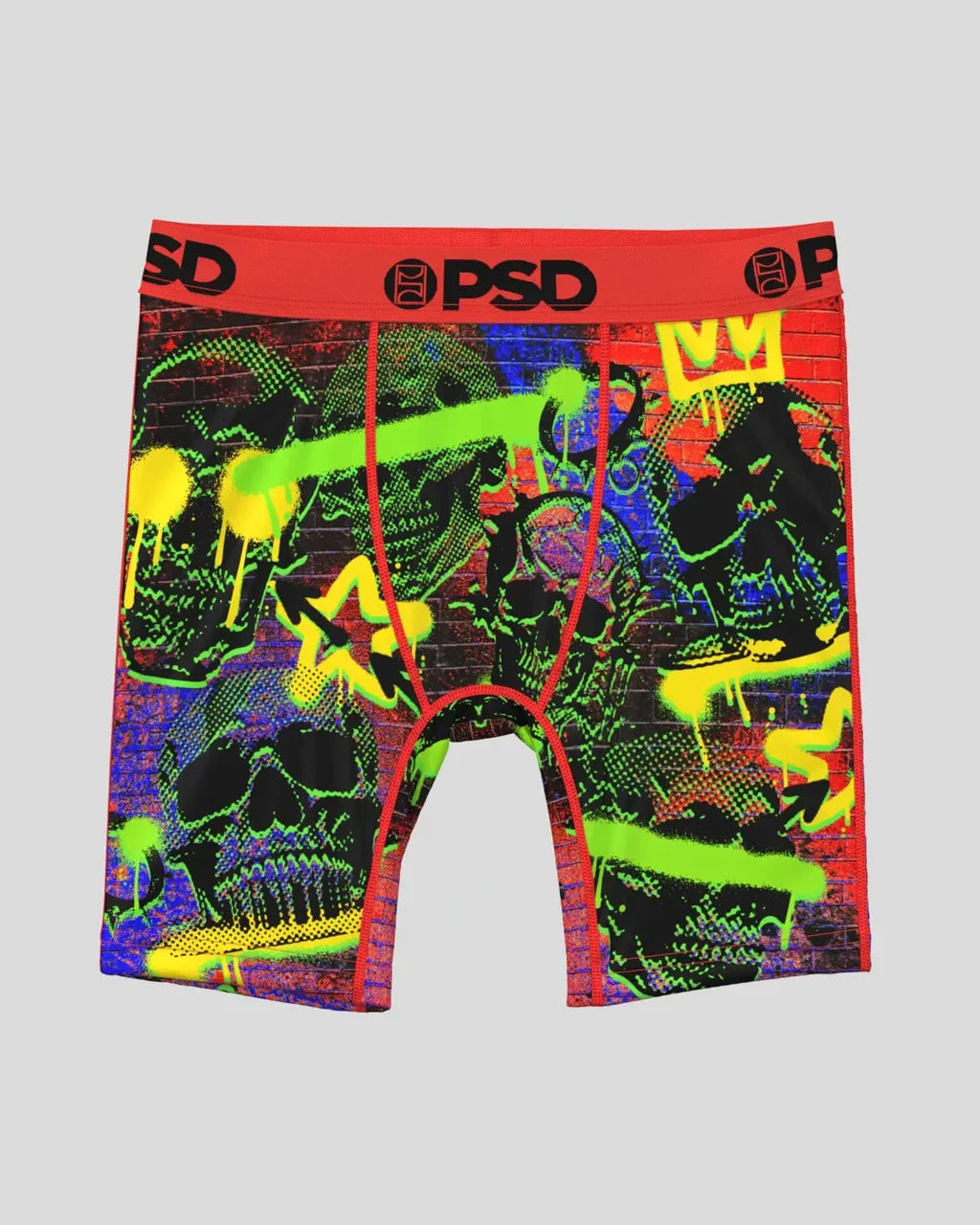 PSD Kids "Skull Drip Youth Boxer" - Multi