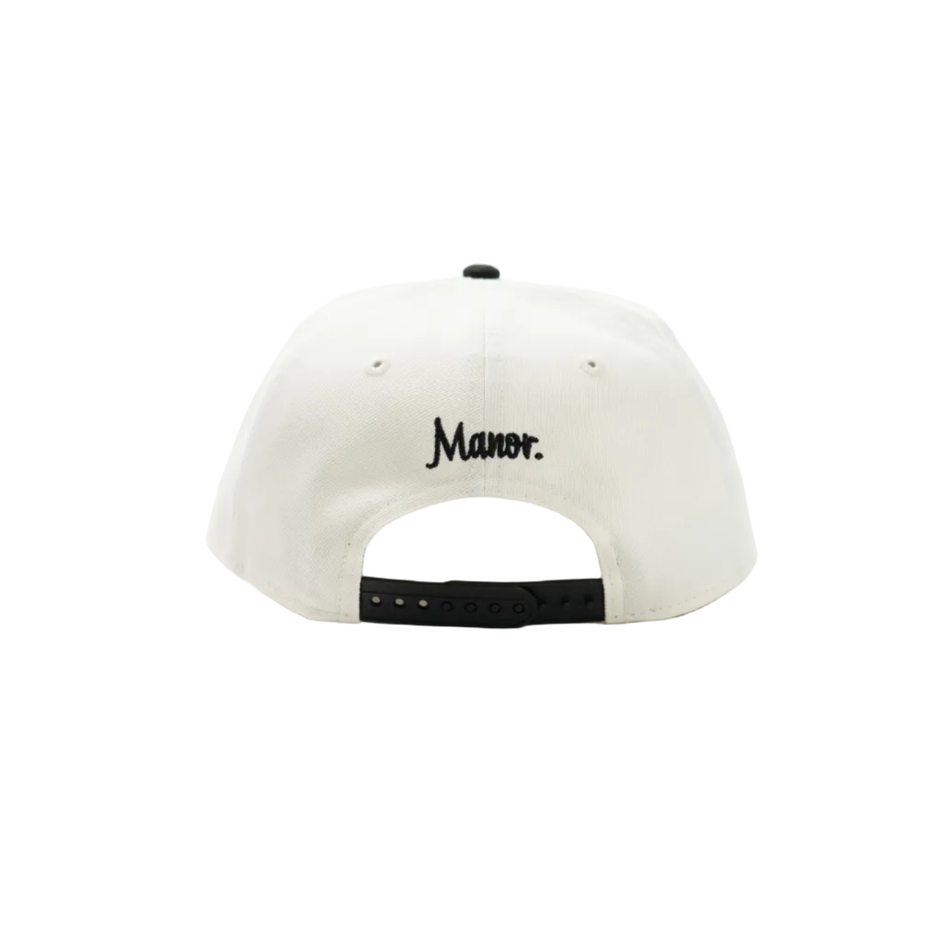 Manor x New Era "Upside Down Hangtime" 9FIFTY A-FRAME Snapback - Cream / Black