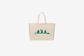 Manor "Tote Bag" - Brown / Green