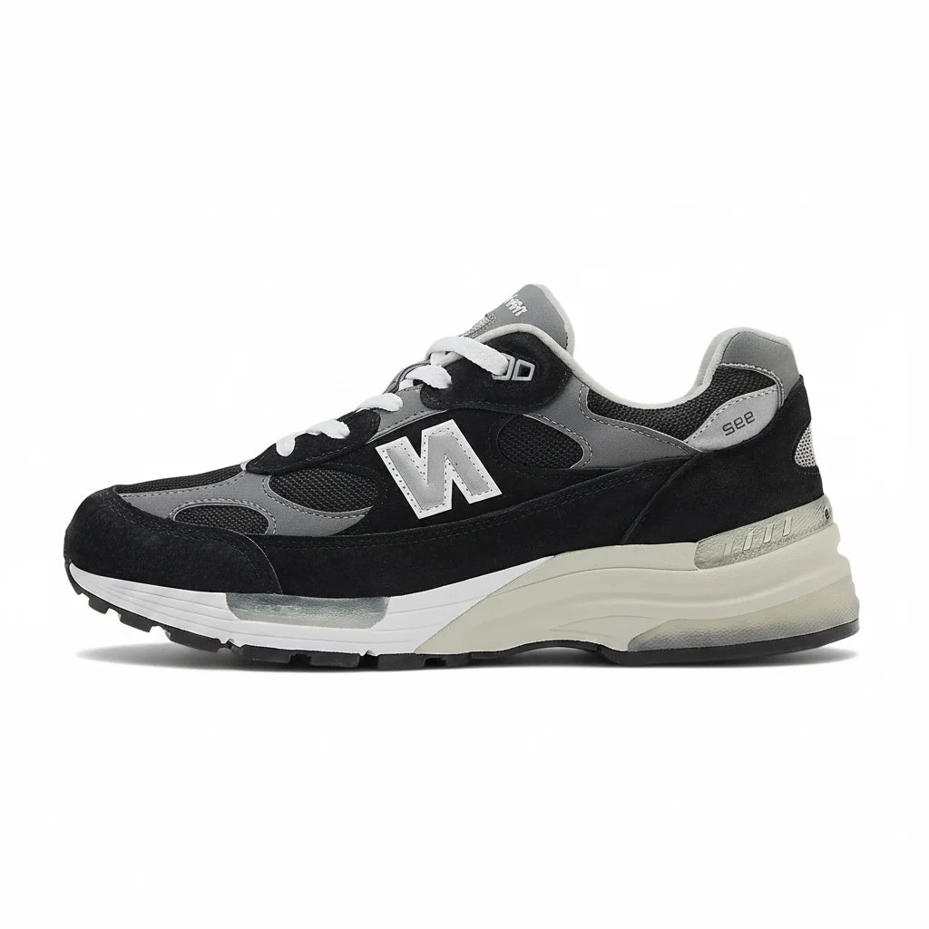New Balance "992 Made in USA" Mens - Black / Grey / White