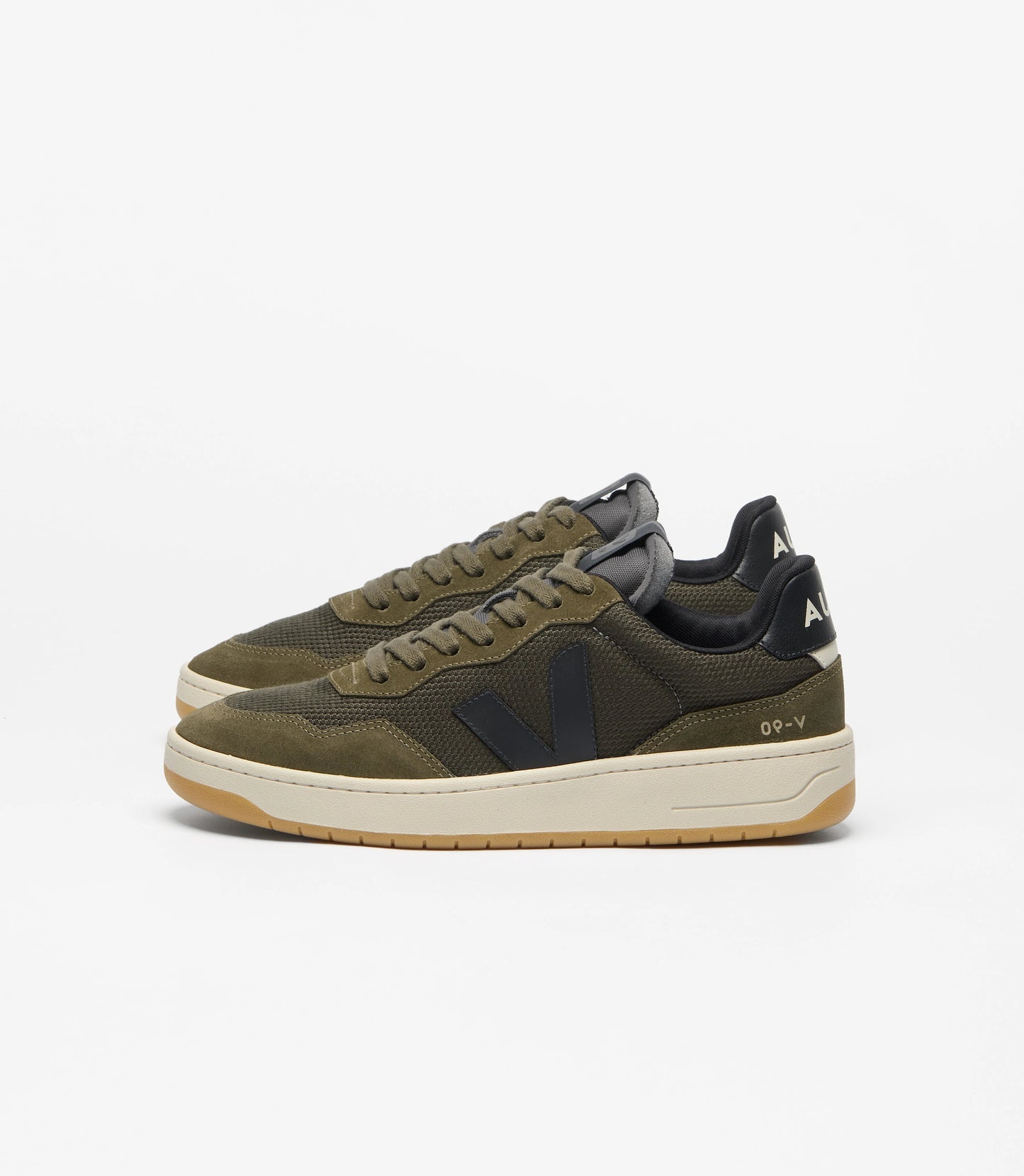 Veja "V-90 B-Mesh" Mens - Olive / Black
