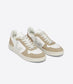 Veja "V-10 Chromefree Leather" W - Extra White / Natural / Sahara
