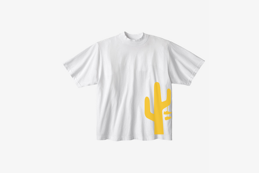 Manor "Trademark" T-Shirt Mens - White / Sunshine / Royal