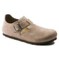 Birkenstock "London BS" M - Taupe Suede (Regular Fit)