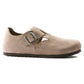 Birkenstock "London BS" M - Taupe Suede (Regular Fit)