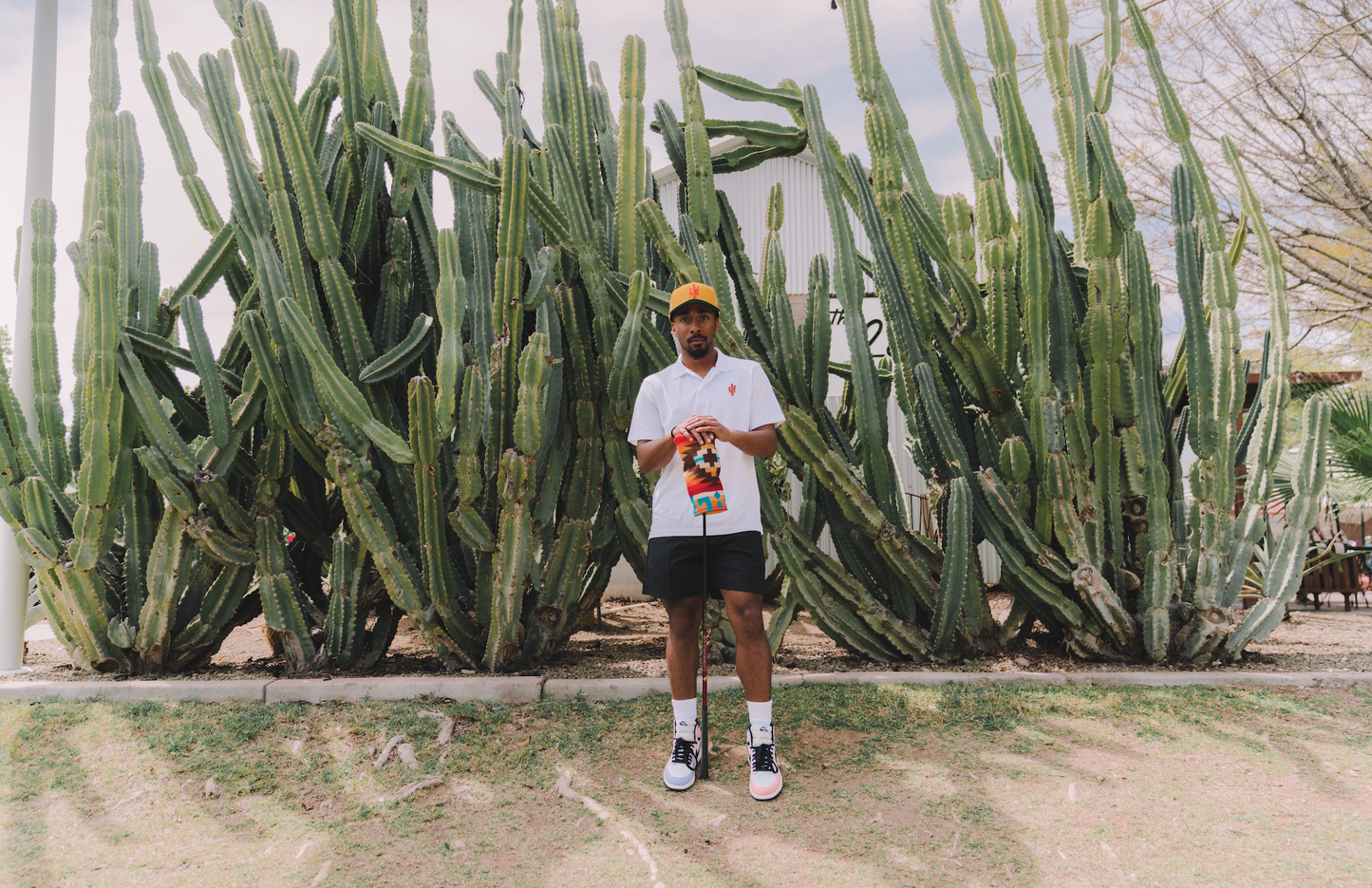 Manor "Icon Polo"  M - White / Orange