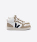 Veja "V-15 Chromefree Leather" Womens - Extra White / Sahara / Nautico