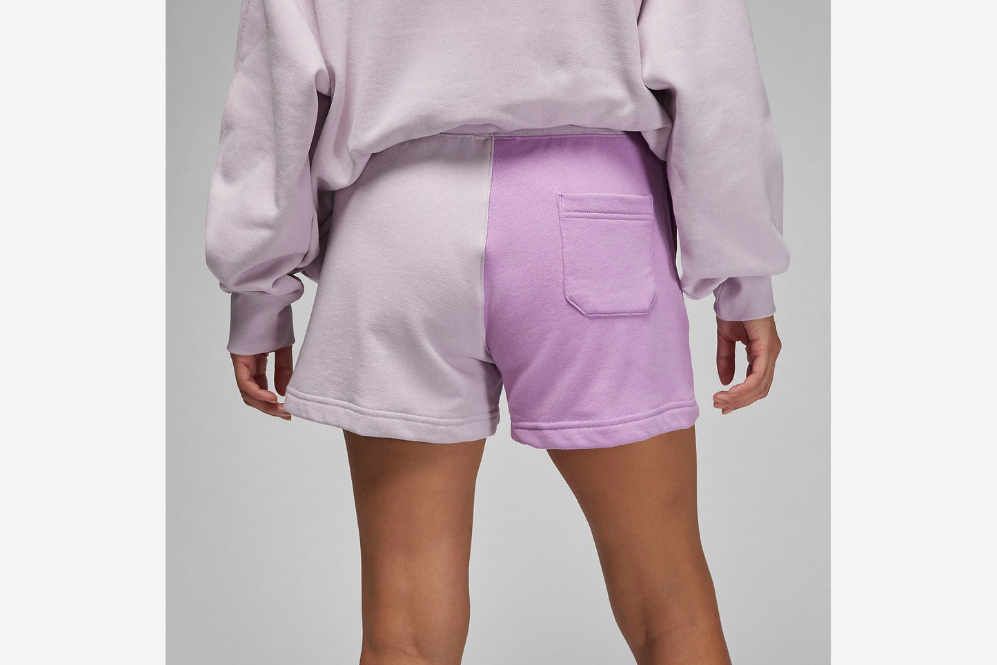 Jordan "Flight Fleece Color Block Short" W - Violet Shock/Iced Lilac