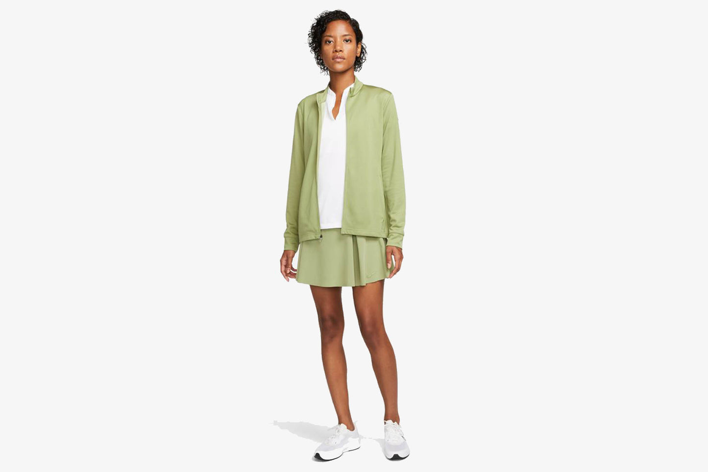 Nike  "Dri-FIT Victory FullZip Golf Jacket" W - Alligator/Black